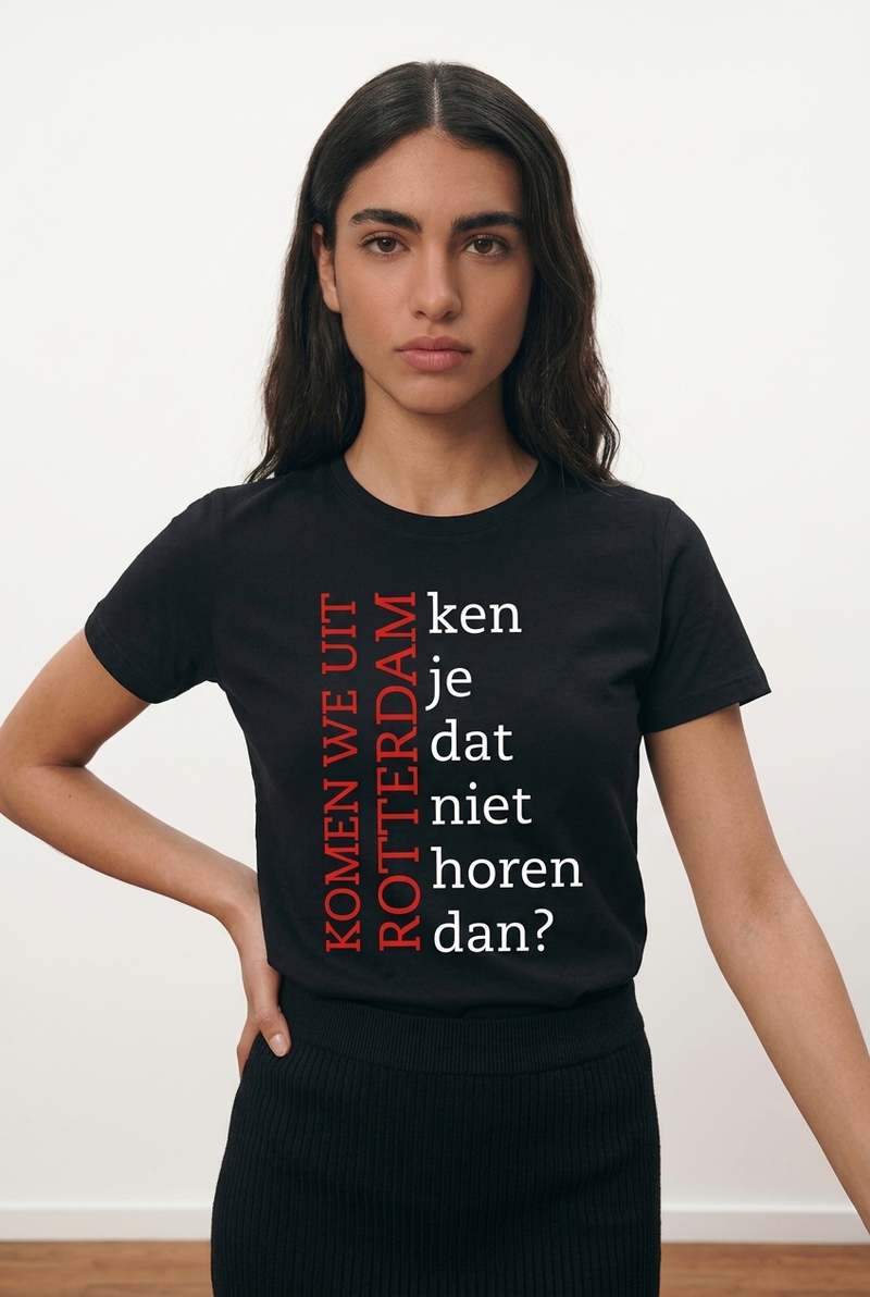 T-shirt Komen we uit Rotterdam